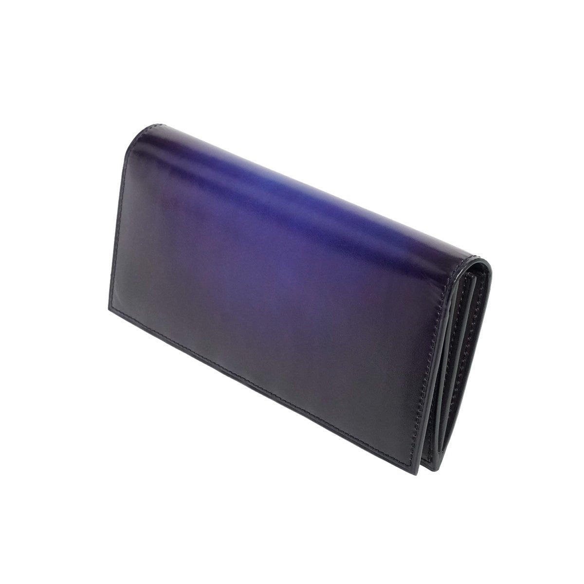 YVE110 長財布 限定色「Midnight Blue」 ｜美しい色彩の革財布、革製品