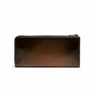 YVE124N L字ファスナーウォレット DarkBrown 「YUHAKU」 - yuhaku online shop