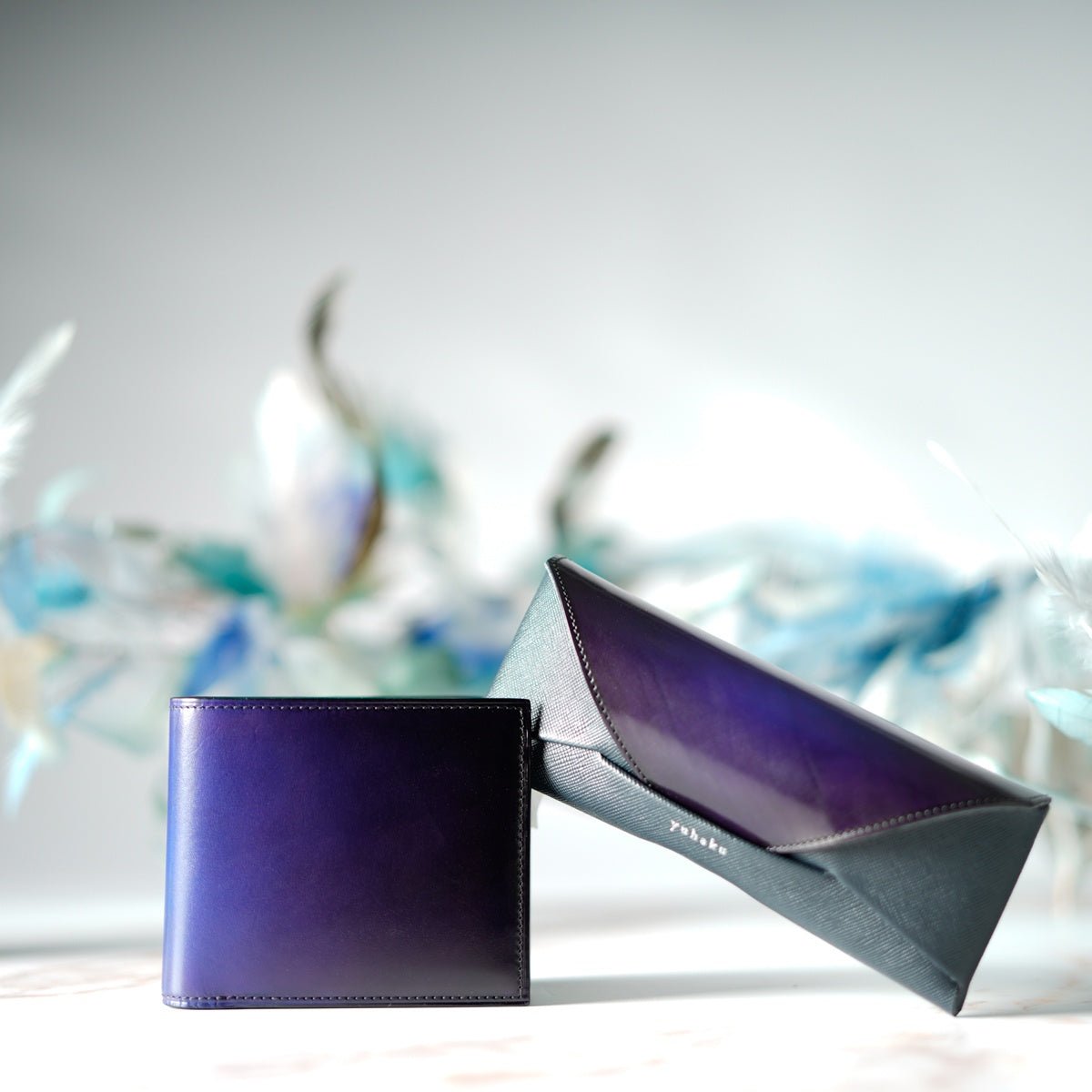 YVE130 二つ折り財布 限定色「Midnight Blue」 - yuhaku online shop