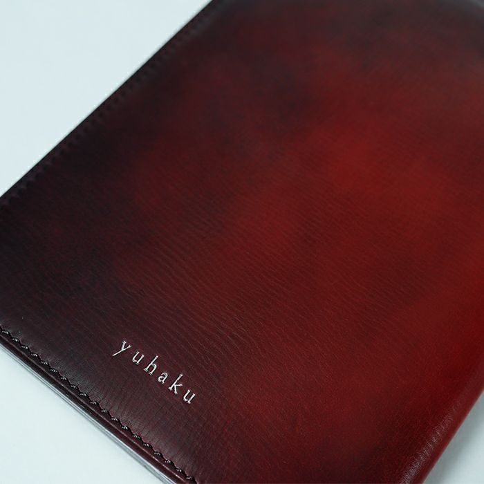 YVR240 手揉み加工 ブックカバー （文庫本サイズ） ｜美しい色彩